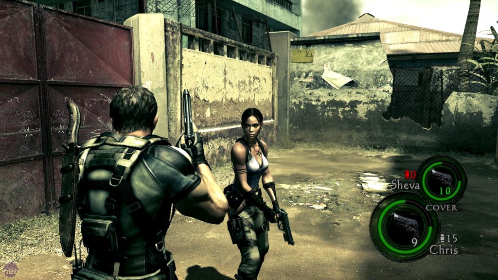 resident evil 5 HUD