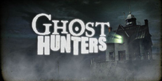 haunted house with Ghost Hunters logo